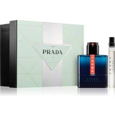Prada Men Gift Boxes Prada Luna Rossa Ocean Pour Homme Gift Set EdT 60ml + EdT 10ml
