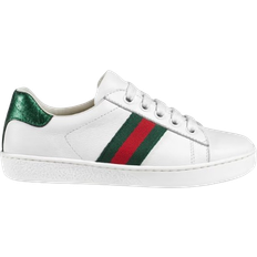 Gucci Kid's Ace Leather - White