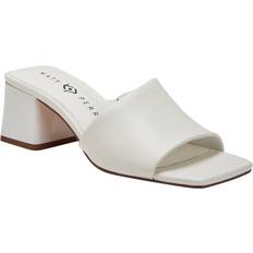 Katy Perry Women's Gemm Block Heel Sandals Optic White