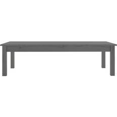 vidaXL 814236 Grey Coffee Table 50x110cm