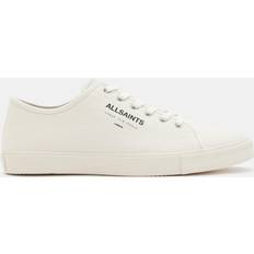 AllSaints Underground Canvas Low Top Sneakers White