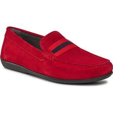 Geox Men Moccasins Geox Herren U ASCANIO Moccasin, RED