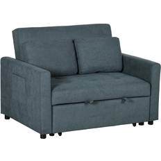 Homcom Convertible Charcoal Grey Armchair 86cm