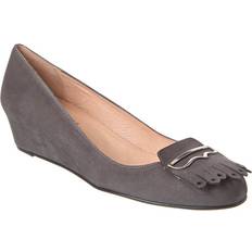 French Sole French Sole Evolve Suede Wedge Pump