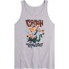 Airwaves Men's Crash Bandicoot Tank Gray