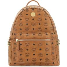 MCM Printed Canvas Stark Backpack