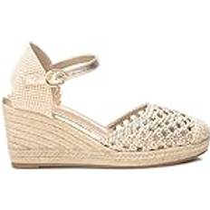 XTI Damen 142893 Espadrilles, Gold