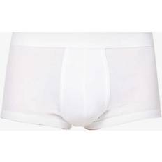 Zimmerli Mens White Slim-fit Cotton-jersey Trunks