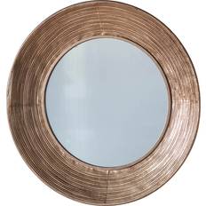 Round Mirrors Gallery Direct Knowle Gold Wall Mirror 72cm