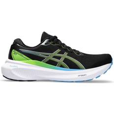 Asics Black Sport Shoes Asics Gel-Kayano 30 M - Black/Electric Lime