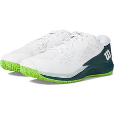 Wilson Padel Sport Shoes Wilson Rush Pro Ace Men's Tennis Shoes White/Ponderosa/Jasmine Green