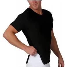 Insta Slim InstantFigure Men's Compression Side Zip Short leeve Shirt