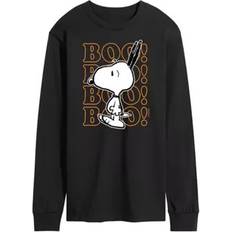 Peanuts Airwaves Men's Boo T-shirt Black