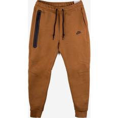 Brown - Men Trousers & Shorts Nike Men's Sportswear Tech Fleece Joggers - Light British Tan/Black