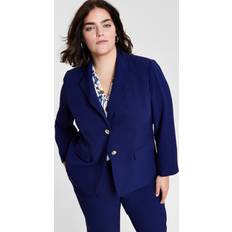 Kasper Plus TwoButton Blazer Navy