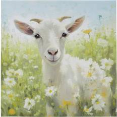 Madison Park Sunshine Animals Goat Canvas