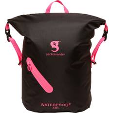 Geckobrands 30 L Waterproof Lightweight Backpack, Men's, Black/Pink