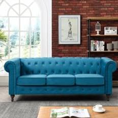 Artemis Home Pelham 207cm Wide Velvet 3 Sofa