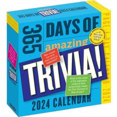 Workman Publishing 365 Days of Amazing Trivia! Page-A-Day Calendar 2024 World's Bestselling Trivia Calendar