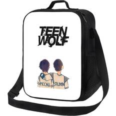 BearLad Kids Lunch Bag Teen Wolf McCall And Stilinski Insulated Tote Box