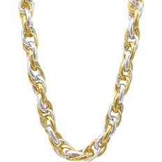 Adornia 14K Plated Chain Necklace