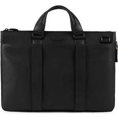 Black - Leather Briefcases Piquadro Modus Aktentasche Leder 42 cm Laptopfach Laptoptasche 1.0 pieces