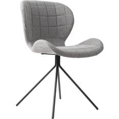 Polyester Kitchen Chairs Zuiver Omg Grey Kitchen Chair 80cm 2pcs