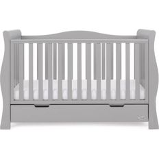 Storage Option Cots Kid's Room OBaby Stamford Luxe Sleigh Cot Bed