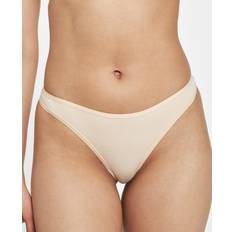 Lively Women's The All-Day Thong Underwear Toasted Almond