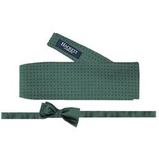 Bow Ties Hackett London Printed Silk Mens Dark Green Bow Ties Navy One