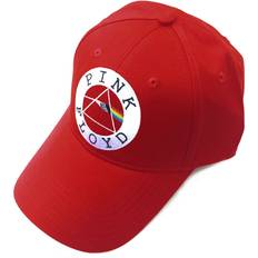 PINK Circle Logo Strapback Baseball Cap Red One