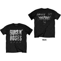 Guns N' Roses Paradise City Stars T Shirt Black