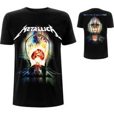 Metallica Exploded Band Logo T Shirt Black