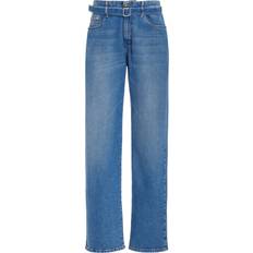 Proenza Schouler Ellsworth Boyfriend Belted Jeans