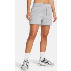 3XL - Women Shorts Under Armour Women's Rival Fleece Shorts Grey/White, Grey, 2Xl, Women