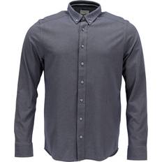 Profiled Sole Work Tops Mascot Frontline Slim Fit Work Shirt Dark Blue 16.5in Collar