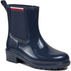 Tommy Hilfiger Wellingtons Tommy Hilfiger Gummistiefel Essential Corporate FW0FW07762 Dunkelblau