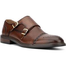 Vintage Foundry Co Morgan SlipOn Men's Dark Tan Slip-Ons Monk Strap