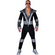 Magic By Freddy 70's 80's Glam Rock KISS Costume Black