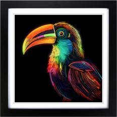 17 Stories Toucan Single Picture Frame Art Prints on Wood