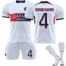 Funkyn Paris Saint-Germain 2023/2024 Sergio Ramos #4 Away Soccer Jersey Kit