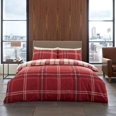 Gaveno Cavailia Bardsley Check Duvet Cover Red