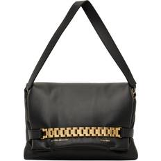 Victoria Beckham Black Puffy Chain Pouch BLACK UNI