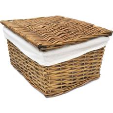 Topfurnishing PINE, Extra Large Lidded Wicker Hamper Basket Lining