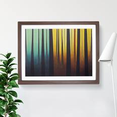 Latitude Run Dreamlike Abstract Forest Picture Frame Graphic