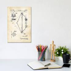 Borough Wharf Compound Bow Patent77 Wrapped Prints