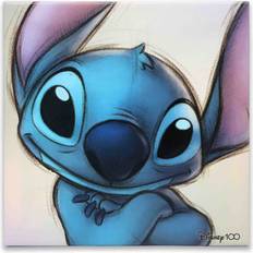 Open Road Brands Open Road Brands Disney 100th Anniversary Lilo and Stitch Sketch Gallery Wrapped Classic Stitch