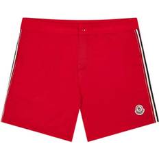 Moncler M Swimwear Moncler Stripe Swim Shorts Red