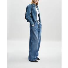 Isabel Marant Jordy wide-leg jeans blue