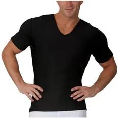 Insta Slim InstantFigure Men's Compression Side Zip V-Neck Shirt